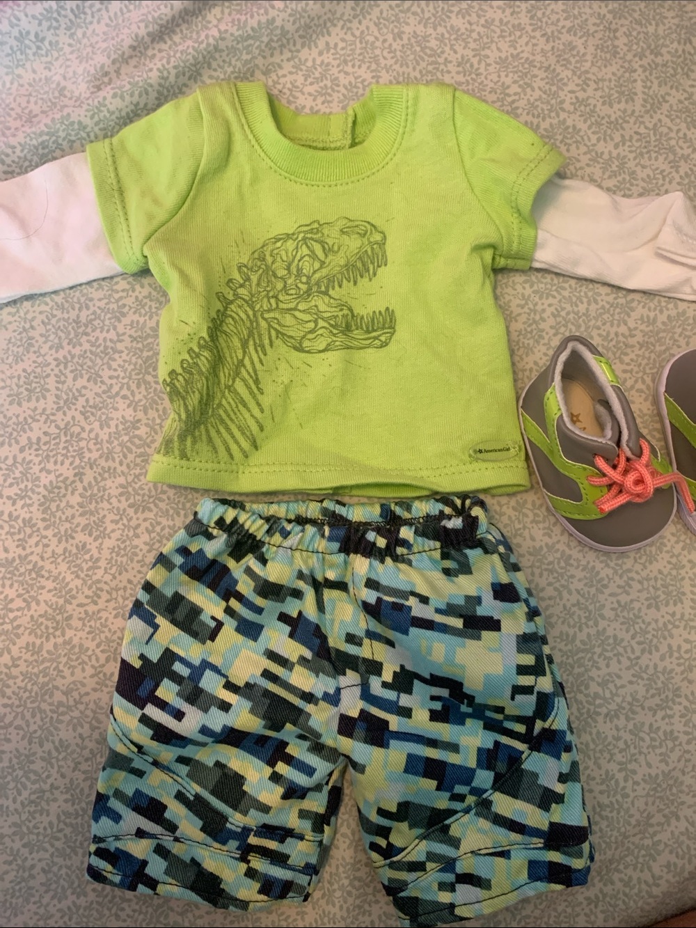 American Girl Boy Doll Dino Mite Outfit